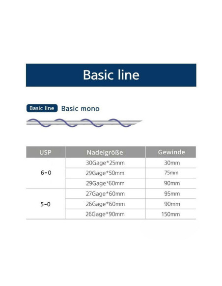 White Rose Basic Line PDO Face Lifting Fäden -venus - sonewa