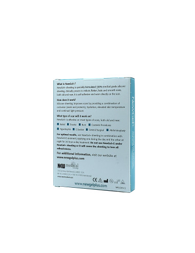 NewGel Narbenpflaster Kreis 2,5cm transparent | beige
