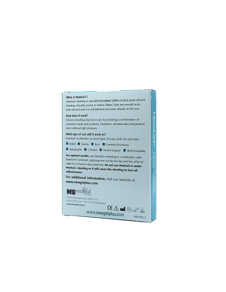 NewGel Narbenpflaster Kreis 2,5cm transparent | beige