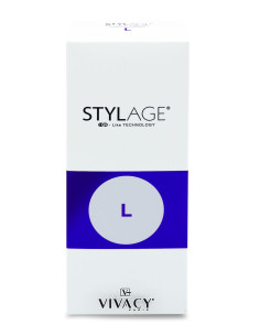 Hyaluron Spritze zur Faltenunterpriztung Dermal Filler mit Hyaluronsäure Volumenaufbau