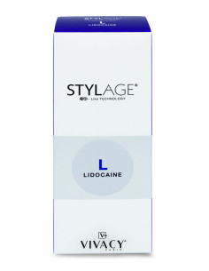 Hyaluron Spritze zur Faltenunterpriztung Dermal Filler mit Hyaluronsäure Volumenaufbau
