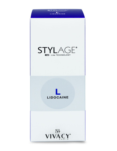 Hyaluron Spritze zur Faltenunterpriztung Dermal Filler mit Hyaluronsäure Volumenaufbau
