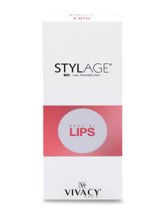 Hyaluron Spritze zur Faltenunterpriztung Dermal Filler mit Hyaluronsäure Volumenaufbau