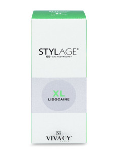 Hyaluron Spritze zur Faltenunterpriztung Dermal Filler mit Hyaluronsäure Volumenaufbau