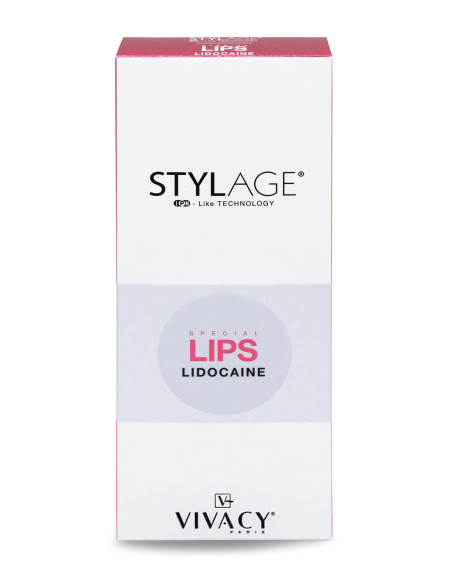 Hyaluron Spritze zur Faltenunterpriztung Dermal Filler mit Hyaluronsäure Volumenaufbau